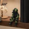 Военный Солдат Фигурка 3D Печатная Настольная Фигурка, Модель, Миниатюрная Фигурка Бойца Украшение для Дома Офиса Автомобиля И Коллекционирования Любителями Боевая