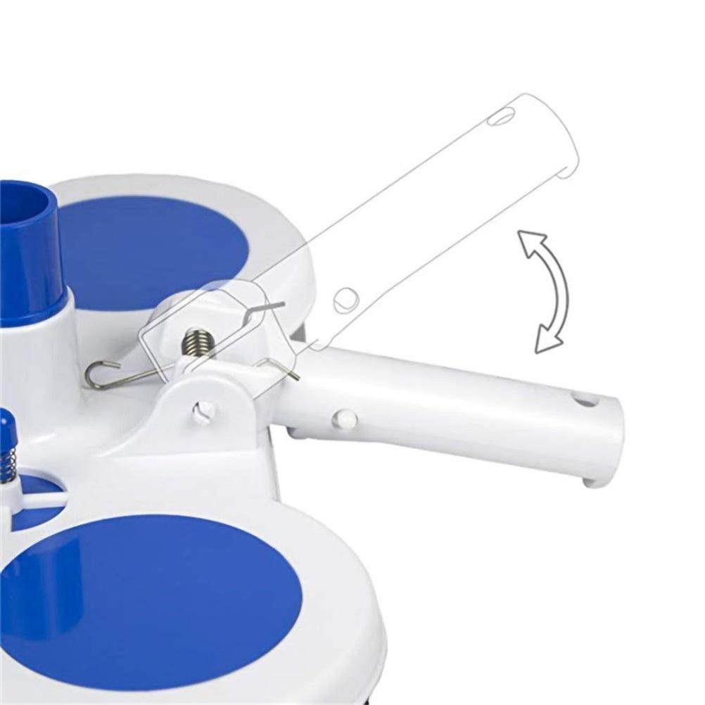 13-дюймовая взвешенная насадка для пылесоса для бассейна с нейлоновой щетиной, шарнирное соединение шланга, очиститель для плавания