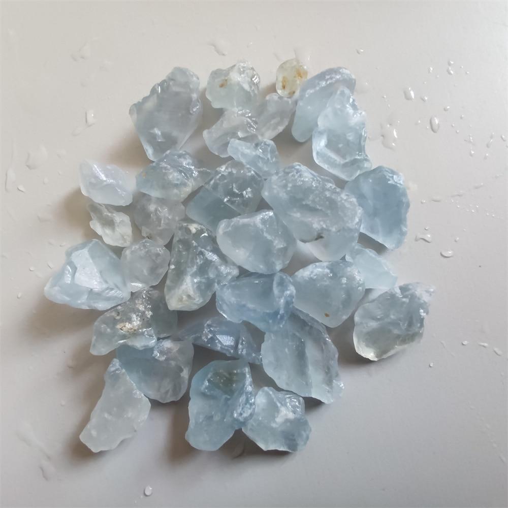 Натуральный камень целестит, диффузор, масла, необработанный небесно-голубой кристалл, драгоценные камни, минеральный образец, украшение резервуара, целебный энергетический кристалл