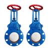 XunCheng Manual Cast Iron Wafer Knife Gate Valve