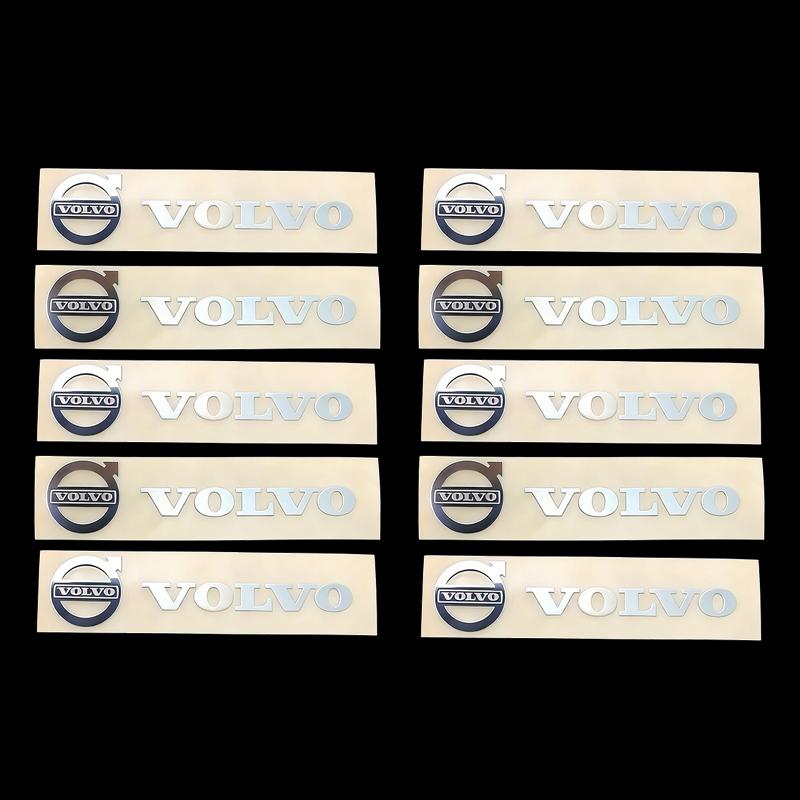 Car Interior Decals Emblem Sticker Accessories for Volvo Rdesign Polestar AWD V50 S60 XC60 S40 XC40 XC90 V60 S80 S90 V90 V70 T6