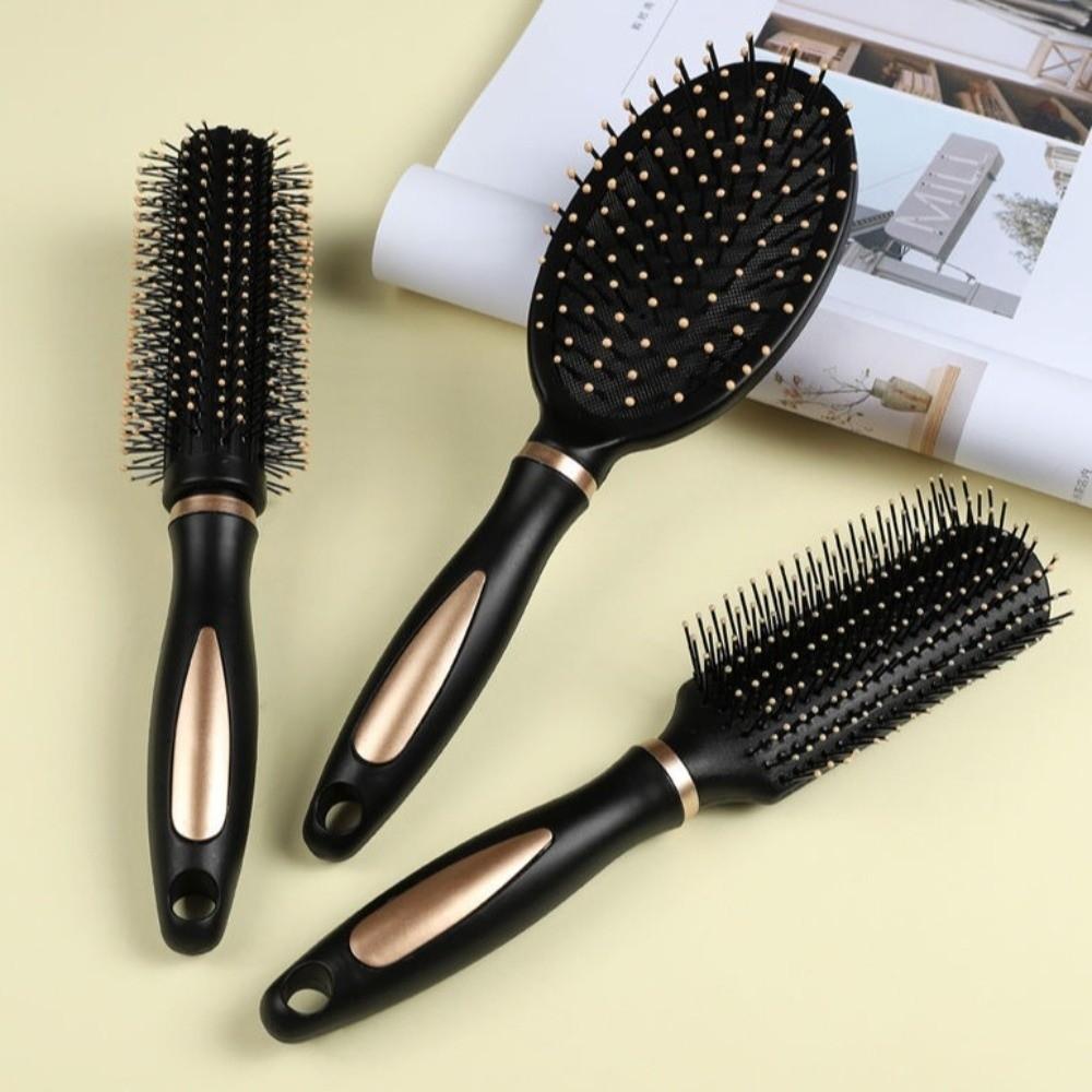 Anti Static Air Cushion Hair Brush Plastic Handle Curly Hair Comb Scalp Massage Comb Hair Salon