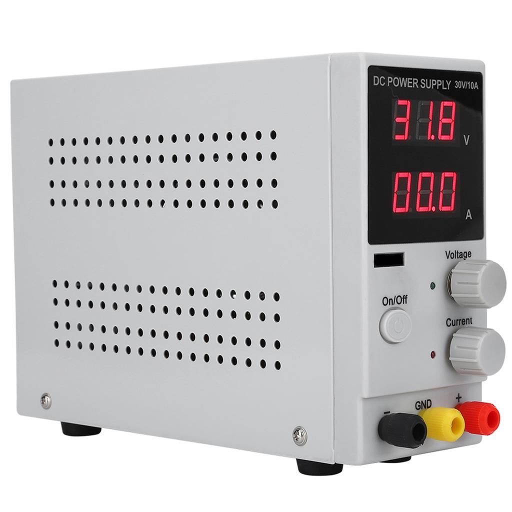 0 0 10A Adjustable Digital Display DC Power Supply Switching Power Source