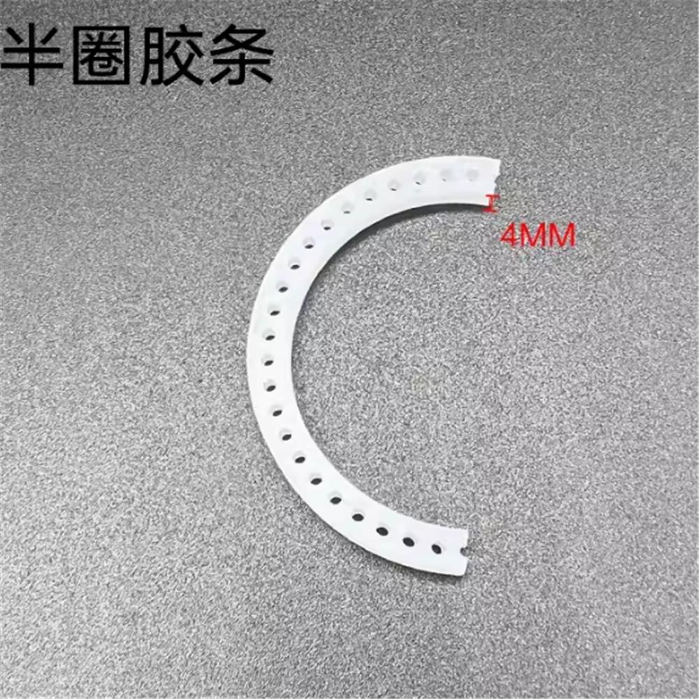 10pcs MY-380F Ink wheel coding machine accessories DK1100 copper particle fixing rubber ring, blocking rubber strip