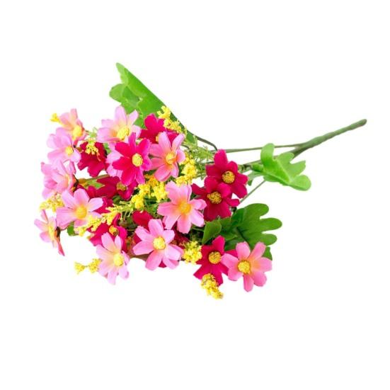 1 букет 28 головок искусственный милый цветок ромашки домашний свадебный садовый декор