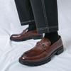 Men's Shoes Large Size Men's Formal Leather Shoes Men's Business Casual Shoes Men's Loafers New Foot-fit Driving Shoes