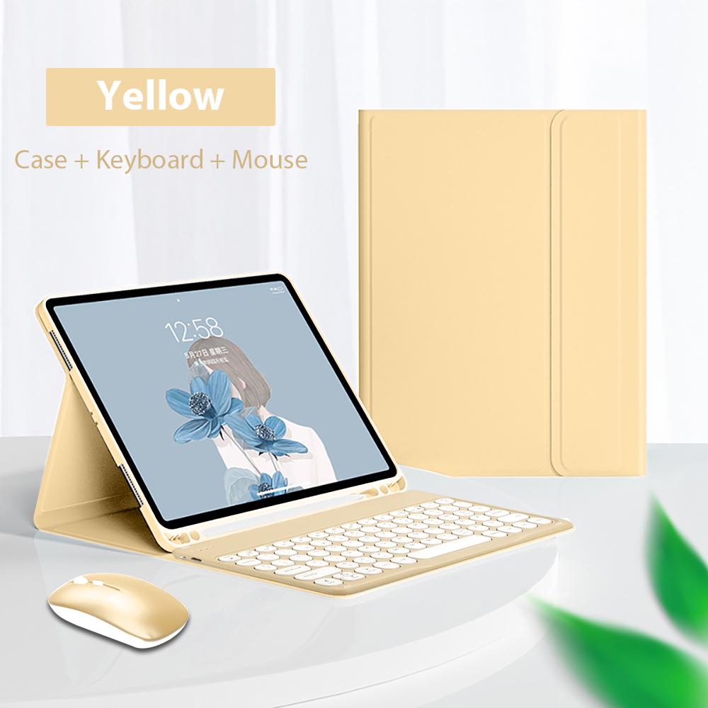 Keyboard Case For iPad Pro 11 12.9 2021 2020 Air 5 4 Funda For iPad 10th 10.9 9/8/7th Generation Mini 6 4 5 Air 3 2 1 10.5 Cover