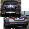 Mercedes-Benz E-Class W213 E53 AMG Rear Diffuser with Tailpipe Holder