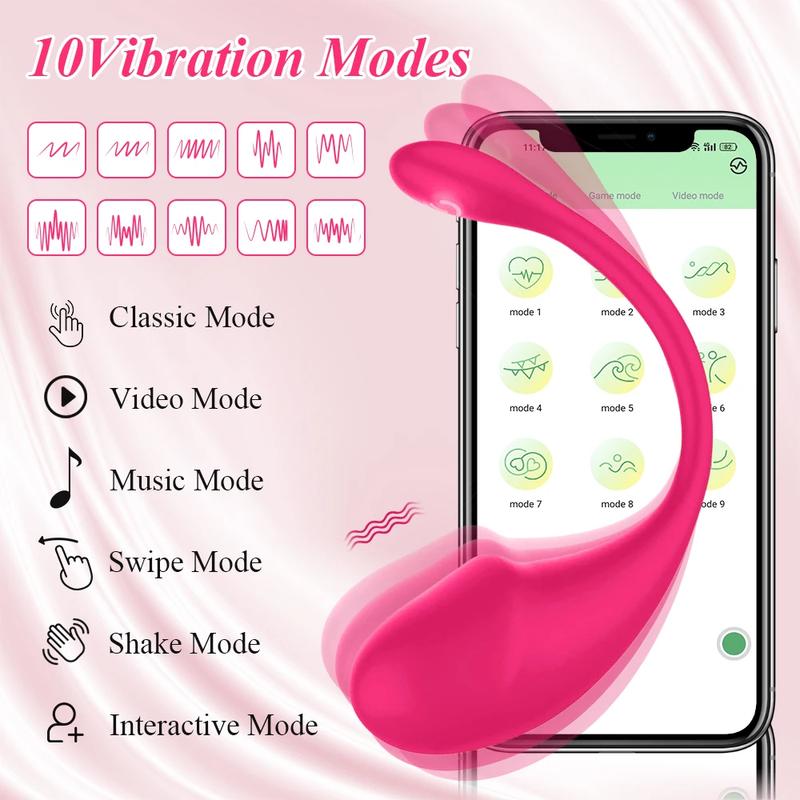 Wireless App Control Vagina Egg Vibrator for Women G Spot Anal Vibrating Massager Wearable Stimulator Adult Sex Toy for Couples
