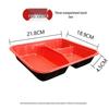 Одноразовые контейнеры JingJingRS с несколькими отделениями для приготовления еды, с крышками, 950 мл