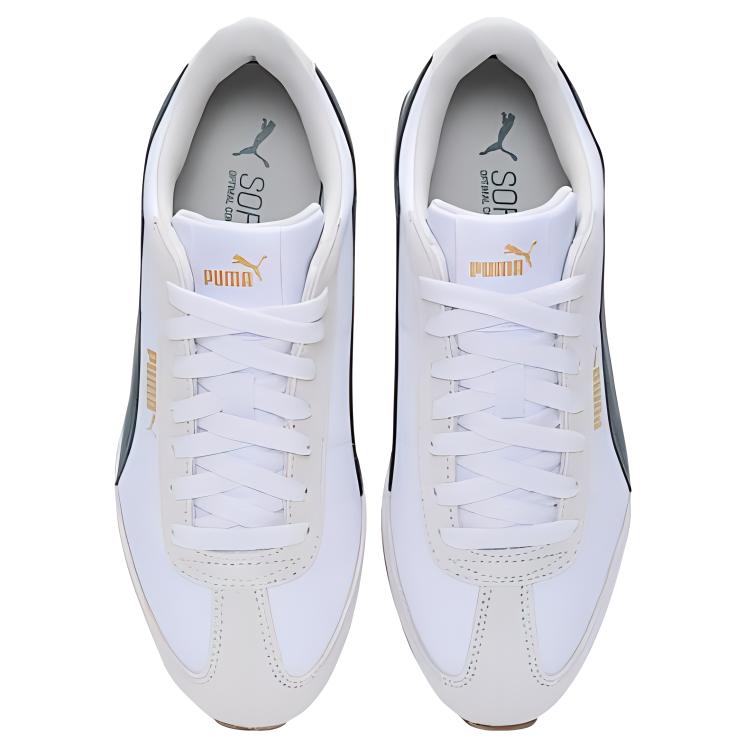 Men's Sneakers PUMA R78 Metallic Low top Casual Shoes Unisex Ecru