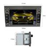 2 Din Android 8,1 GPS-навигация Автомобильный радиоприемник Мультимедийный плеер GPS + WIFI + DAB + OBD2 Авторадио для Opel