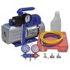 VidaXL Single-Stage Suction Pump and 2-Way Manifolds