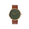 Maven Watches 40mm Artisan Series Minimalist Fashion Watch OLIVE BROWN (DUSTY 40MM)