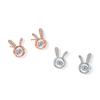 Rabbit Earrings Niche Design Earrings for Women's New Summer Light Luxury Earrings Cute