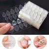 10 Sheets Nail Glue Stickers Double Sided Adhesive Tabs Waterproof Breathable Fake Nail Glue Stickers Jelly False Nails Tips