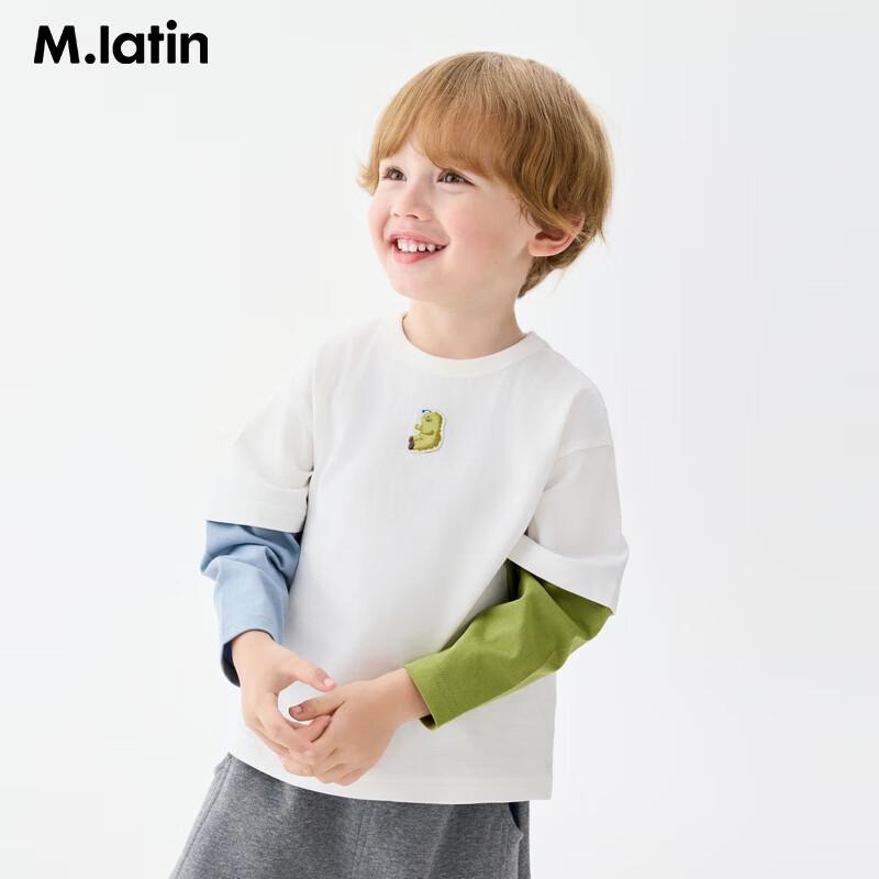 M.Latin Kids' Autumn Cartoon Print Long Sleeve T-Shirt
