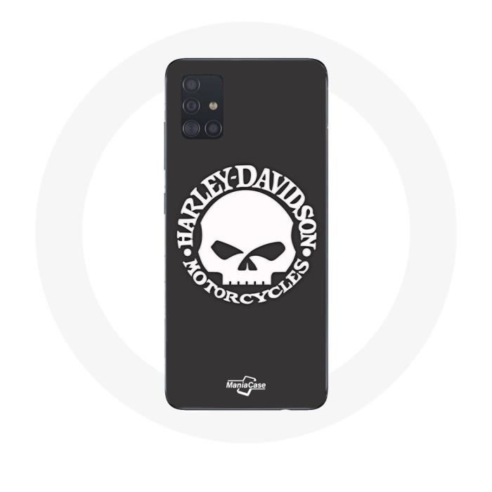 Samsung Galaxy A51 Case Harley Davidson Motors Skull