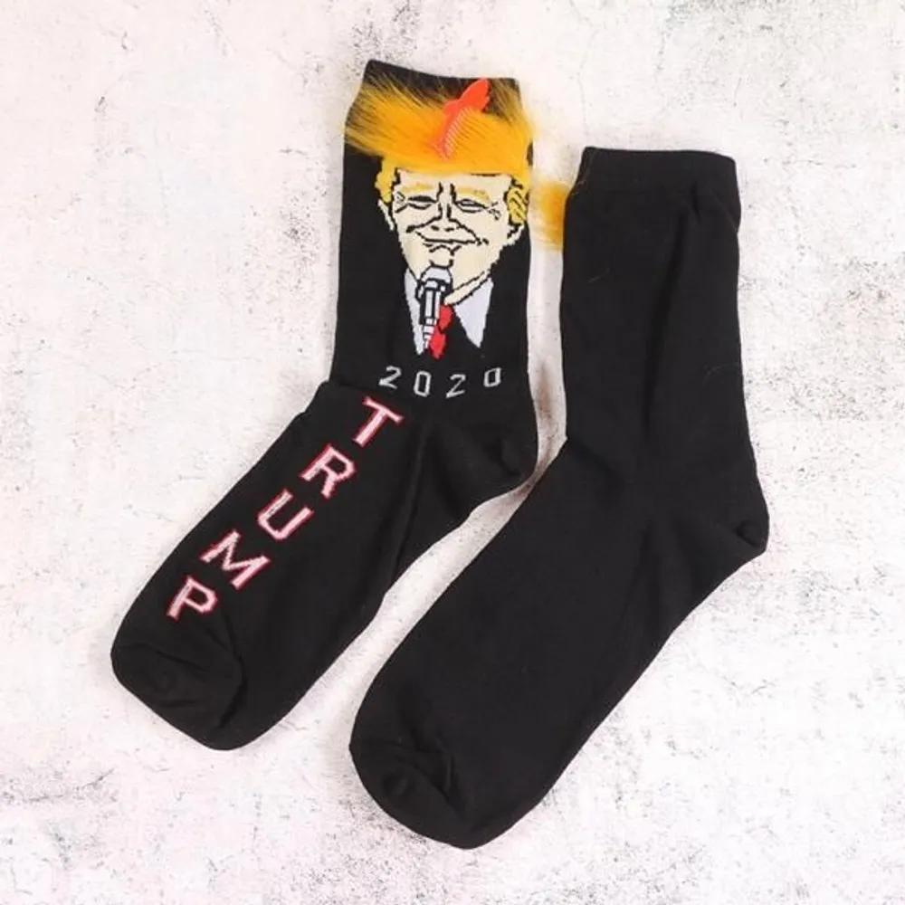 Dahlia Stationery Модный товар Носки с Трампом 2 цвета Персонаж Уникальный Забавный Подарок
