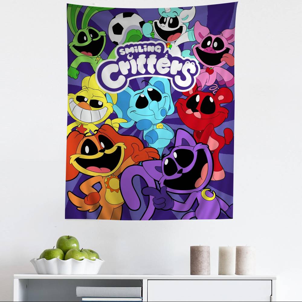 CCritters CCATNAP DDOGDAY Cartoon Tapestry for Living Room Home Dorm Decor INS Home Decor