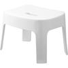 Magnetic Bath Stool SH25 White, Approx. W33 X D26.5 X H25.5cm (Seat: Approx. H25cm), Tower, Breathable and Quick-Drying, 6925