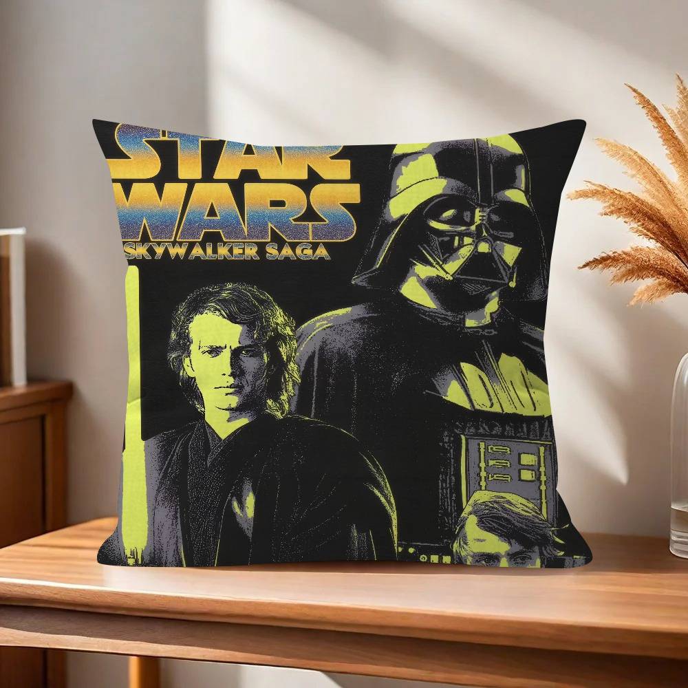 Cushion Cover Car Throw Pillow Case For Sofa Car Christmas Gift xcm xcm Funny Movie Sstar Funny Wwars