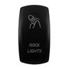 CUSTOM Dual RED Led Laser Etched Rocker Switch ON-OFF ON-OFF-ON (SPST DPDT) for ARB/Carling/NARVA 4x4 Caravan Accessories SUV