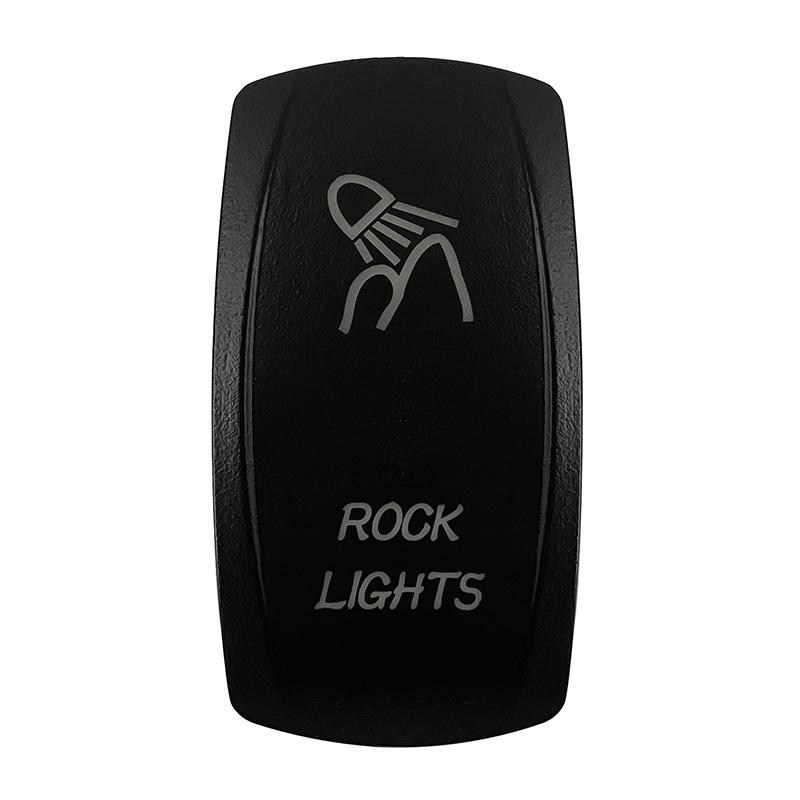 CUSTOM Dual RED Led Laser Etched Rocker Switch ON-OFF ON-OFF-ON (SPST DPDT) for ARB/Carling/NARVA 4x4 Caravan Accessories SUV
