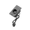 In-desk Embedded Power Socket Unit Flush Furniture Power Outlet with USB Ports for Office Workstation Kitchen Countertop Hotel