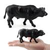 Children'S Educational Science And Education Simulation, Plastic Animal Static Solid Buffalo Model Ornament Toy