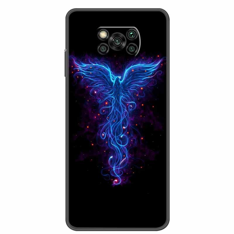 Чехол для Poco X3 Pro X3 NFC Модный Мягкий Силиконовый ТПУ Задняя Крышка Для Xiaomi Poco X3 NFC Чехол Ударопрочный Coque PocoX3 X 3 X3Pro