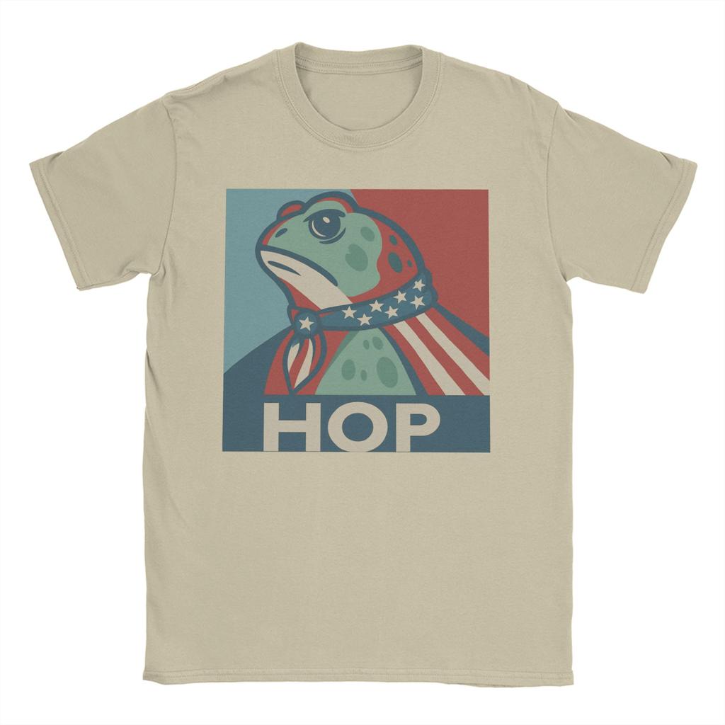 Мужская футболка Portland Frog Resist  Смешная футболка с коротким рукавом и круглым вырезом  100% хлопок Подарочная одежда