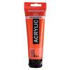 Acrylic Paint - TALENS - Amsterdam - 120ml Tube - Vermilion Color - Mixed