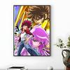 Popular Saint Seiya Poster HD Waterproof Self-Adhesive Wall Art Multi-Scene Application