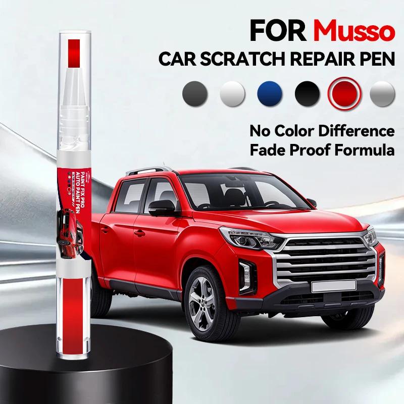 Car Dedicated For KGM SsangYong Musso Paint Repair Pen Touch Up Scratch Remover DIY Auto Accessories Green Gray Grand White Marb