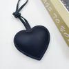 Креативные кожаные ornaments в форме сердца для багажа, DIY-аксессуары и милые подвески для брелоков