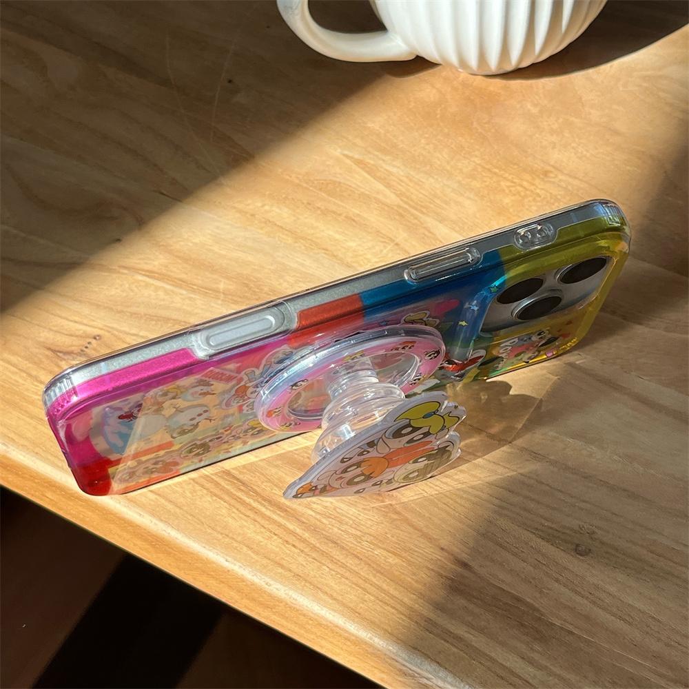 Cute Bunny Girl Cartoon Magnetic Phone Case for iPhone 17 Pro Max 14 15 16 Pro Cover Kawaii  With Magsafe Stand Shockproof Funda