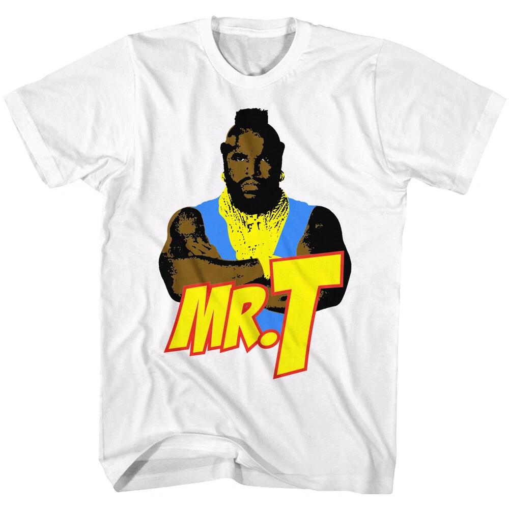 Mr T Full Color Photo Image Men's T Shirt The A Team B.A. Baracus