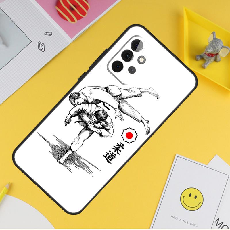 Чехол для дзюдо для Samsung Galaxy A54 A34 A14 A13 A33 A53 A12 A32 A52 A71 A51 A15 A25 A35 A55