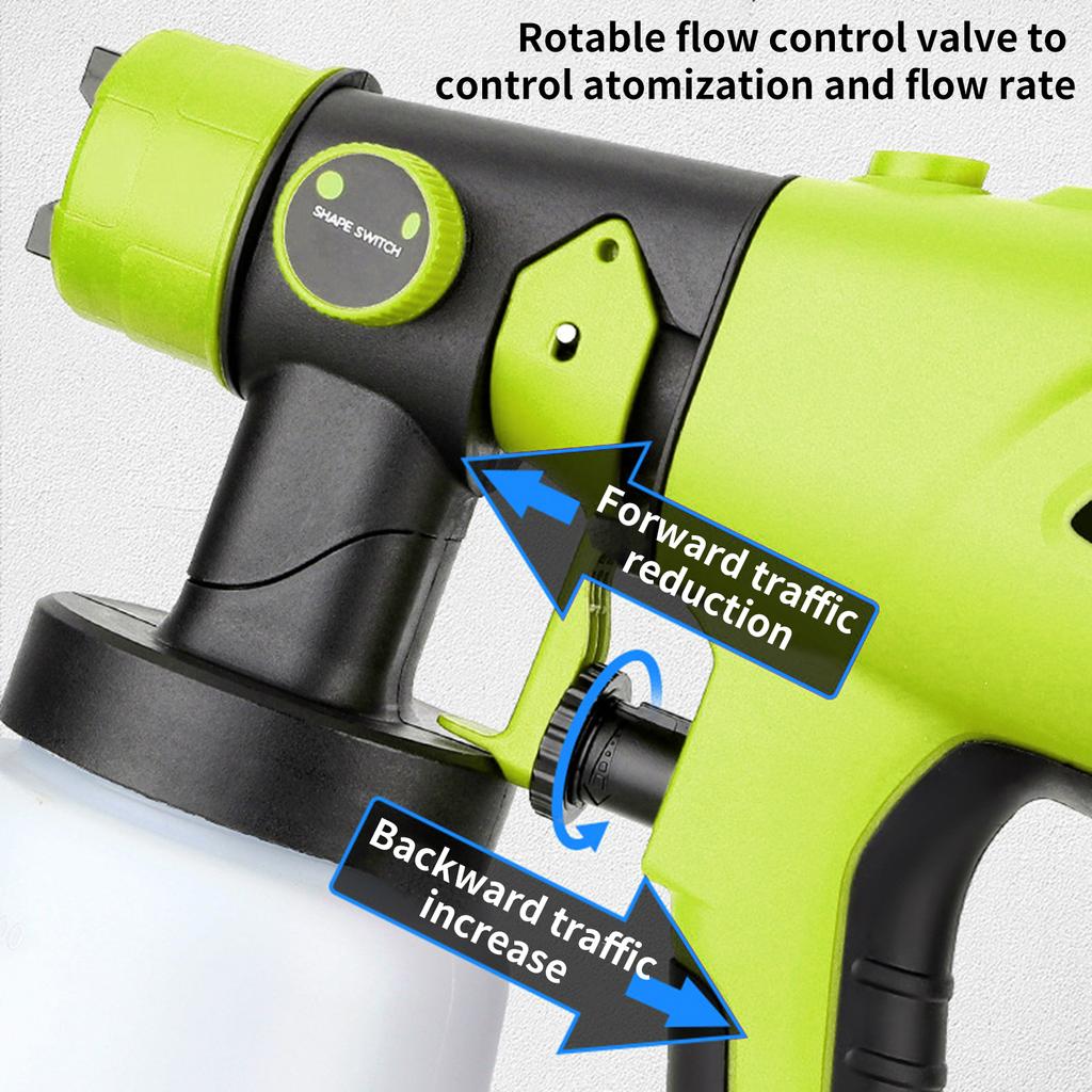 DEWALT, RYOBI 20V Max Battery, ручной электрический краскораспылитель с контейнером 1000 мл для домашнего интерьера