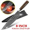 8-дюймовый нож шеф-повара из нержавеющей стали, японские кухонные ножи, нож для мяса, нож Сантоку
