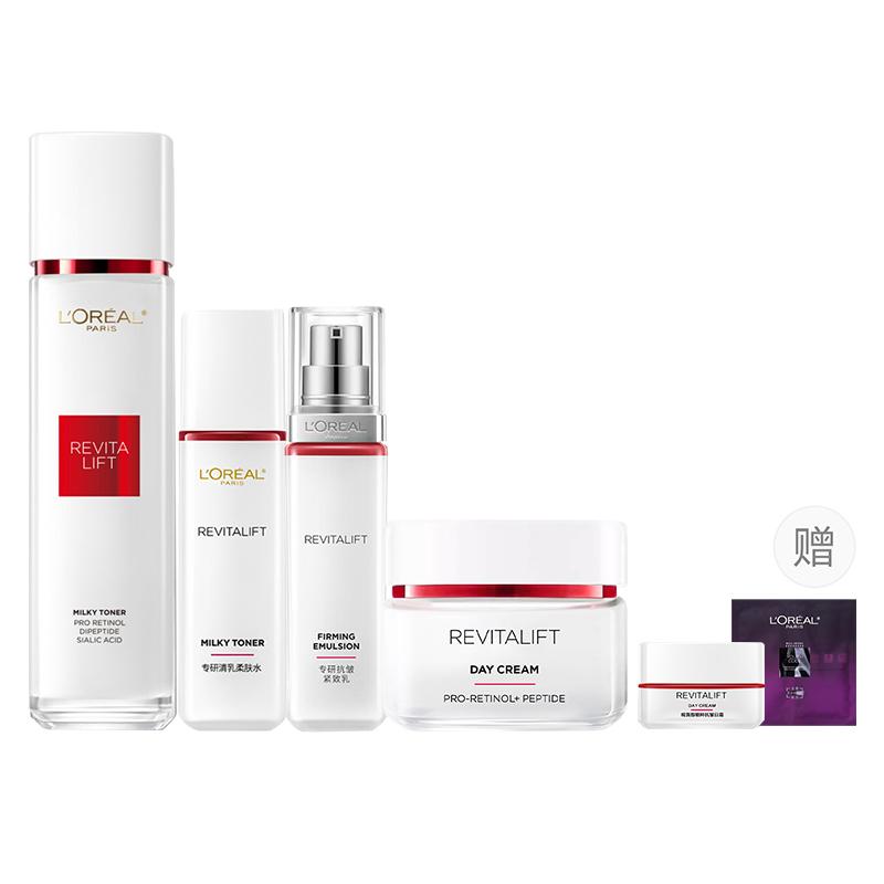 Loreal Paris уход за кожей , уход за кожей , , , Антивозрастной и подтягивающий набор из четырех предметов - антивозрастной и подтягивающий набор из четырех предметов бесплатный набор из двух предметов