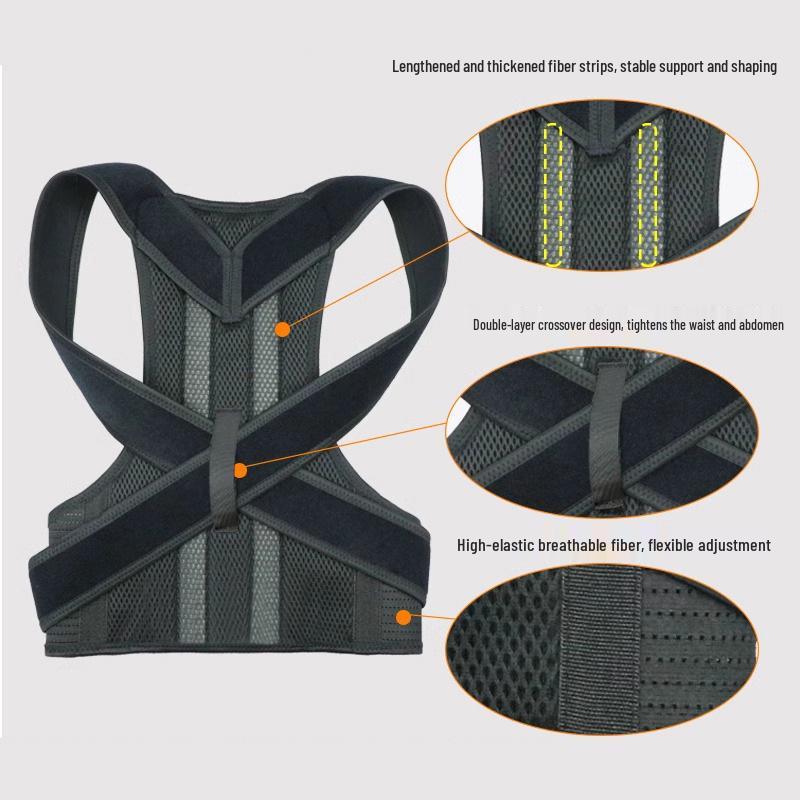Профессиональный пояс-корректор осанки для борьбы с сутулостью и поддержки спины