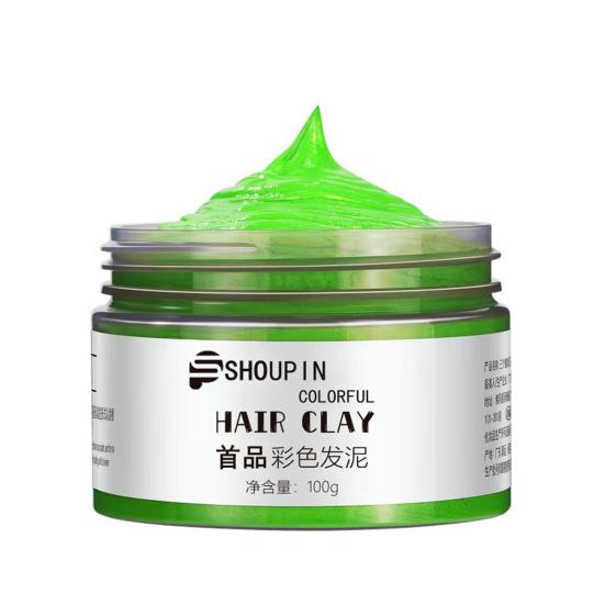 100 мл одноразовый крем-краска для волос, красочные натуральные растения, моющиеся, безопасные для мужчин и женщин, унисекс, временная краска для волос, воск, мгновенная прическа, цветной глиняный гель