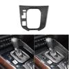 For Mazda CX-9 2016-2024 Real Carbon Fiber Car Interior Gear Shift Frame Cover Trim Auto Decor Sticker Center Console Protection