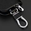 TXILC1 2025 Hot Leather Car Key Case Cross Pattern Car Key Cover Key Holder for Mercedes Benz New B/C/E Class A Class C200L GLC GLK CLA