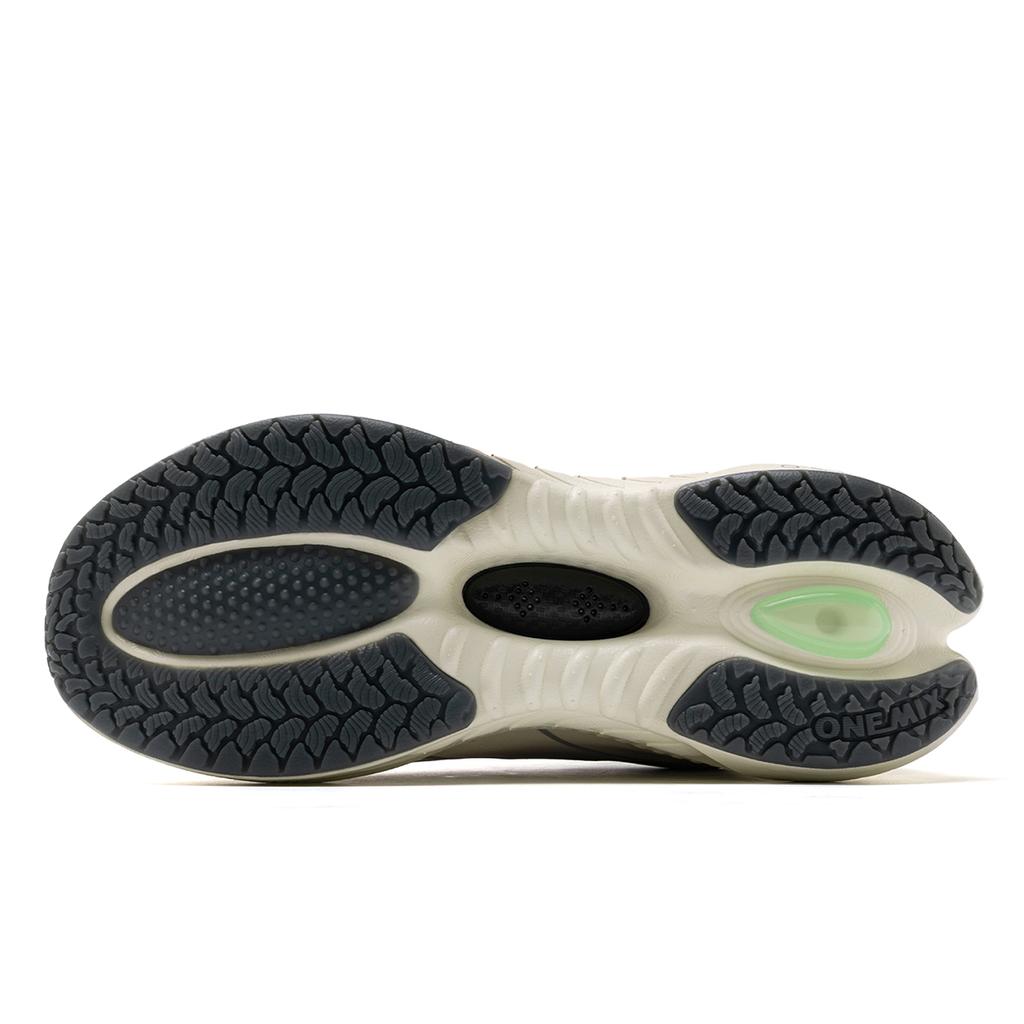 onemix Беговые кроссовки с максимальной амортизацией, подходящие для тяжелых бегунов, спортивная обувь на шнуровке, нескользящие уличные кроссовки для мужчин