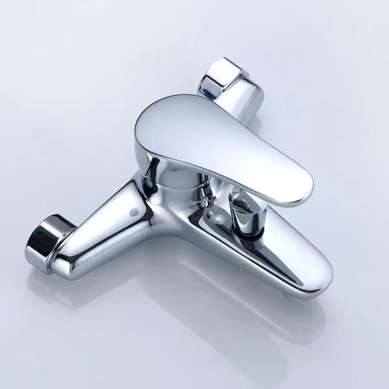 Válvula Mezcladora Totalmente De Cobre, Grifo De Agua Fría Y Caliente, Interruptor De Bañera, Grifo Mezclador, Bañera De Baño, D