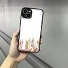 Крутое аниме H-Haikyu!! Чехол для iPhone 17 16 15 14 13 12 Pro Max Xr Air Plus, Черный Жесткий Чехол с Ощущением Кожи