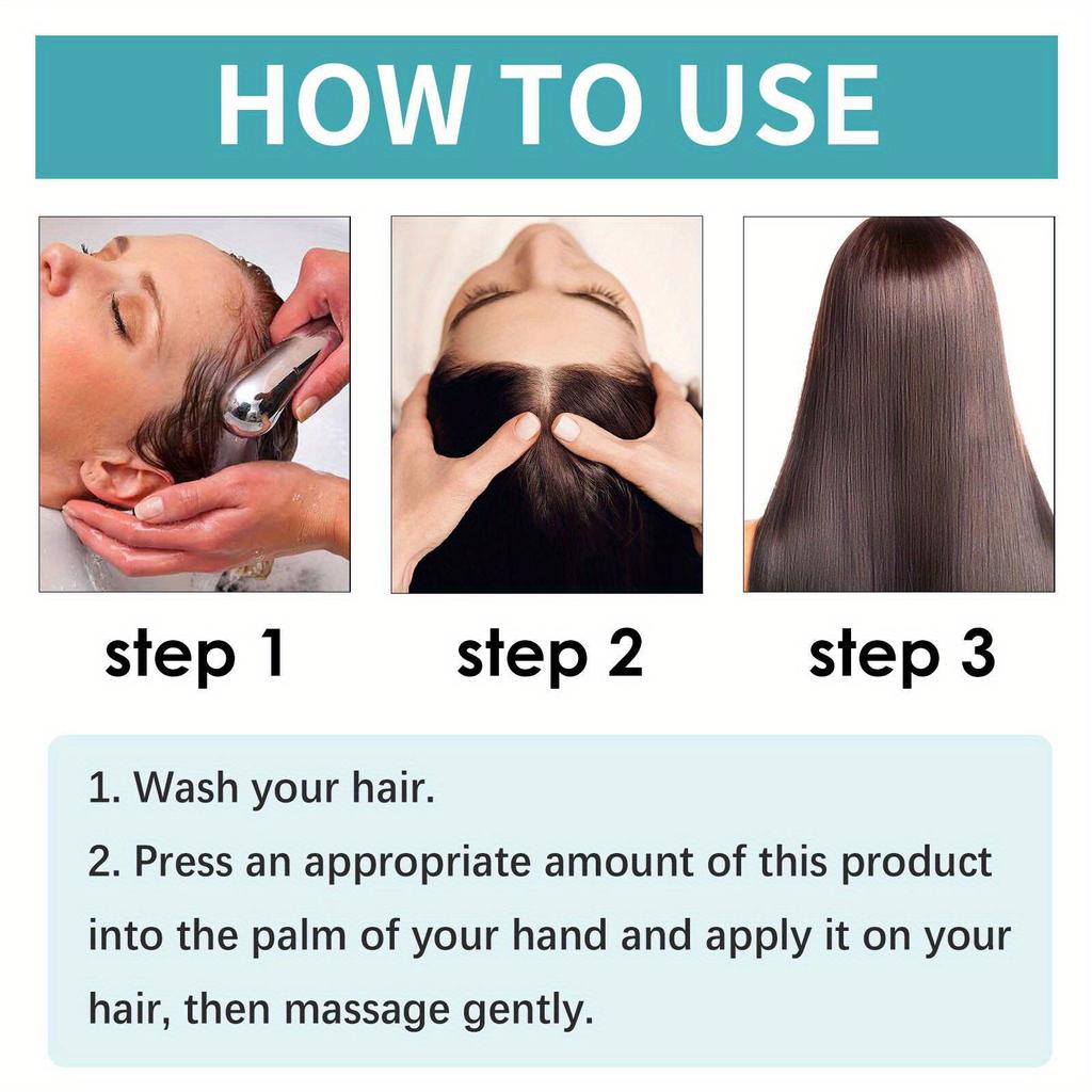 EELHOE Мусс для прямых волос с белком коллагена, глицерином, оливковым маслом и пчелиным воском